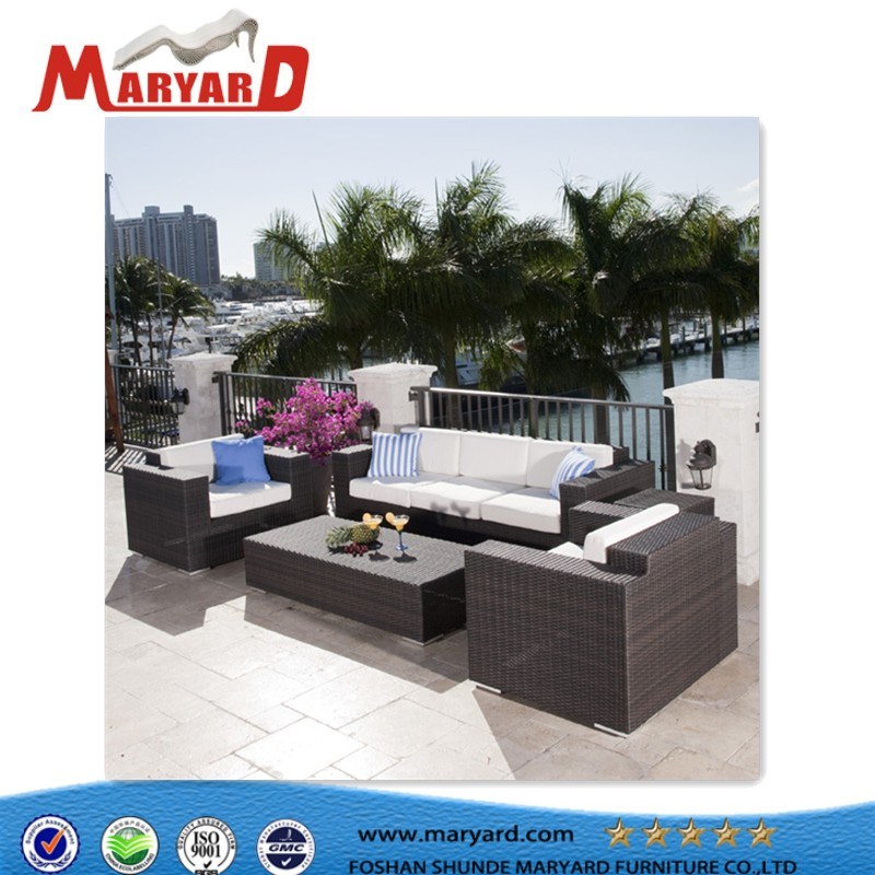 High Quality Outdoor Rattan/Wicker Sofa Chair Sectional Furniture
