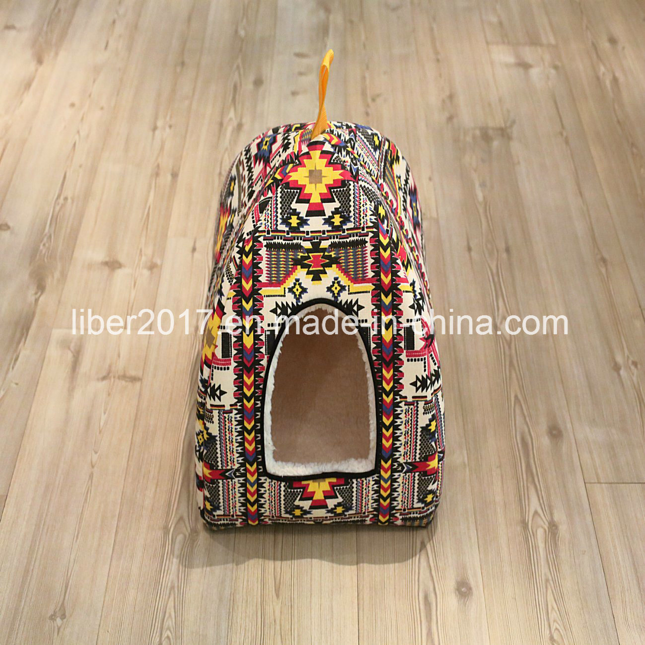 Janpan Style Color Print Pet Supply Cat Bed House Puppy Bed