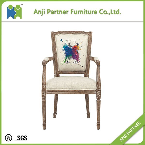 Wholesale Middle Back Unfolding Office Chair with Wood Material (Judy)