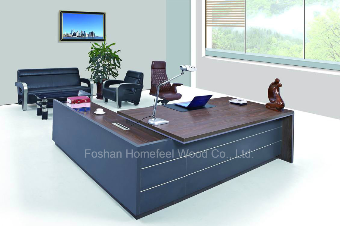 MFC Wooden Furniture Manager Table Office Table (HF-B257)