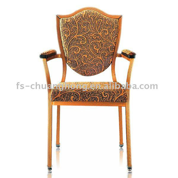 Imitation Wood Chair with Arms for Hotel (YC-D104-01)