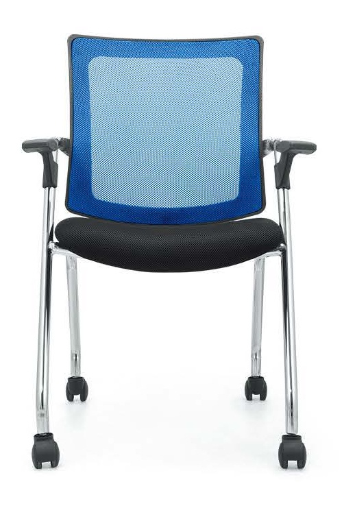 Movable Metal Mesh Visitor Chair Visitor Chair Meeting Chair
