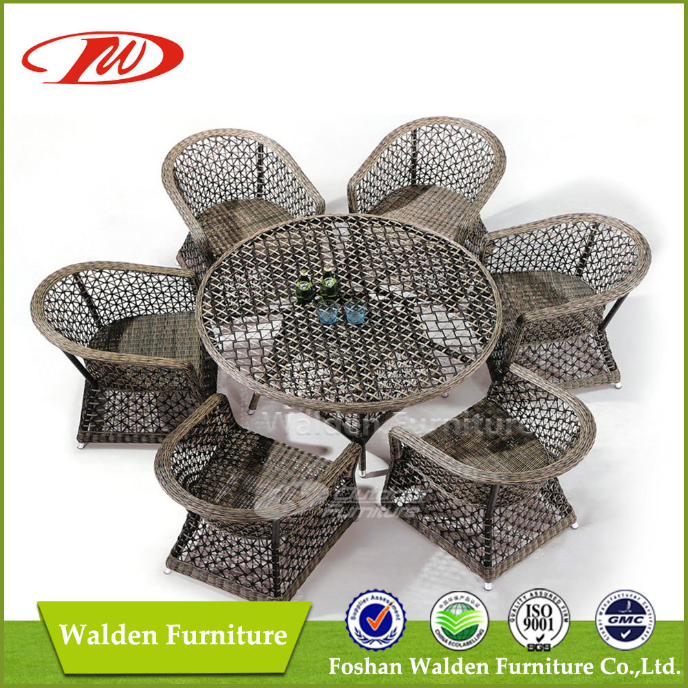 Outdoor Round Rattan Dining Set (DH-6061)