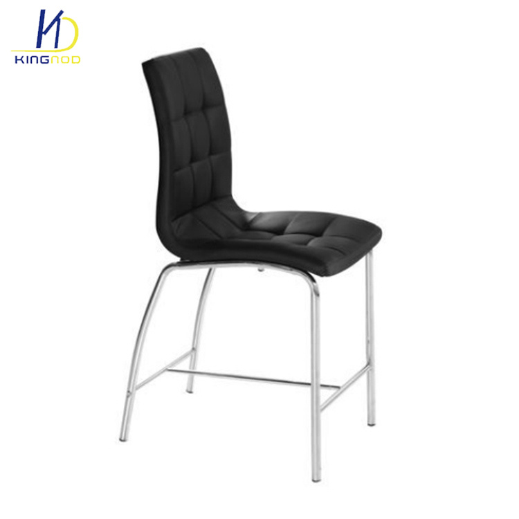 Modern Leather Commercial Bar Stools Swivel Pub Chair