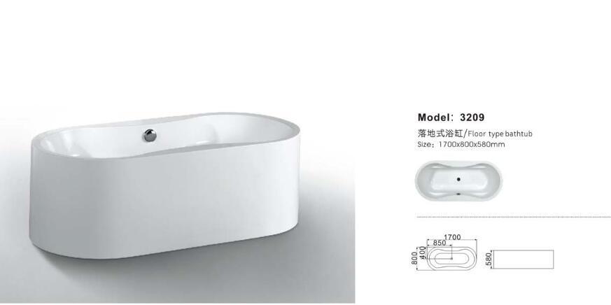 Best Price Ce Approved Jacuzzi Bathtub