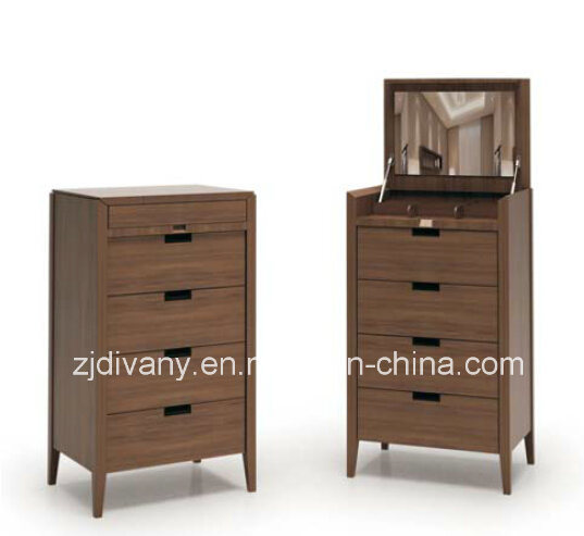 American Modern Style Wooden Mirror Dresser Cabinet (SM-D34)
