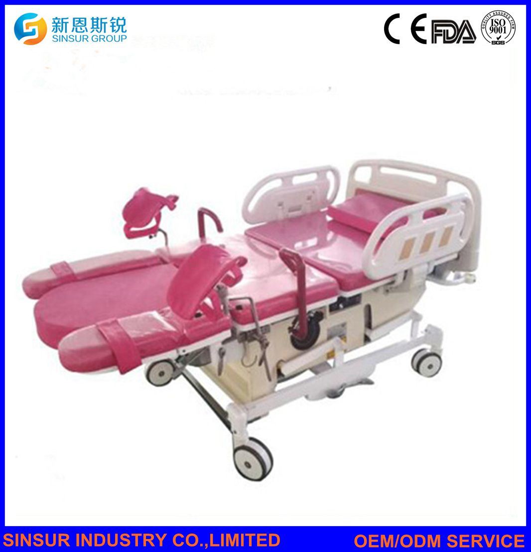 High Quality Hospital Gynecological Use Electric Combined Delivery-Hospital Bed