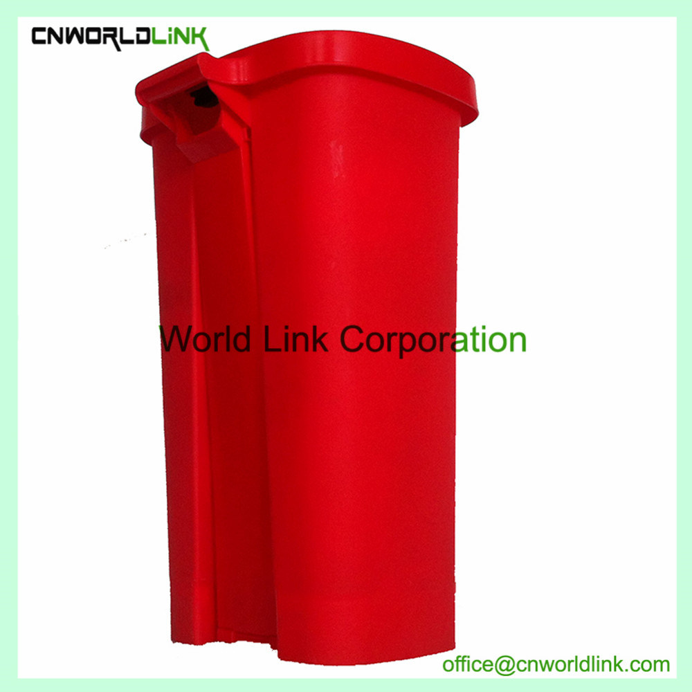 Different Color 60 L PP Indoor Office Household Dustbin