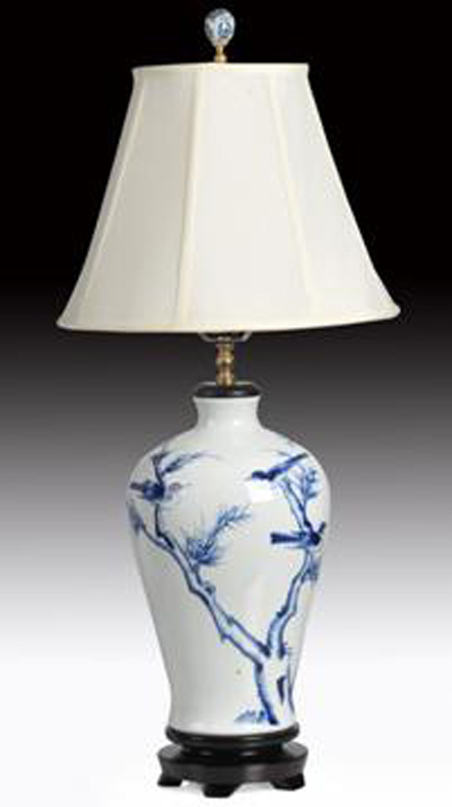 Antique Porcelain Desk Lamp DJ3318