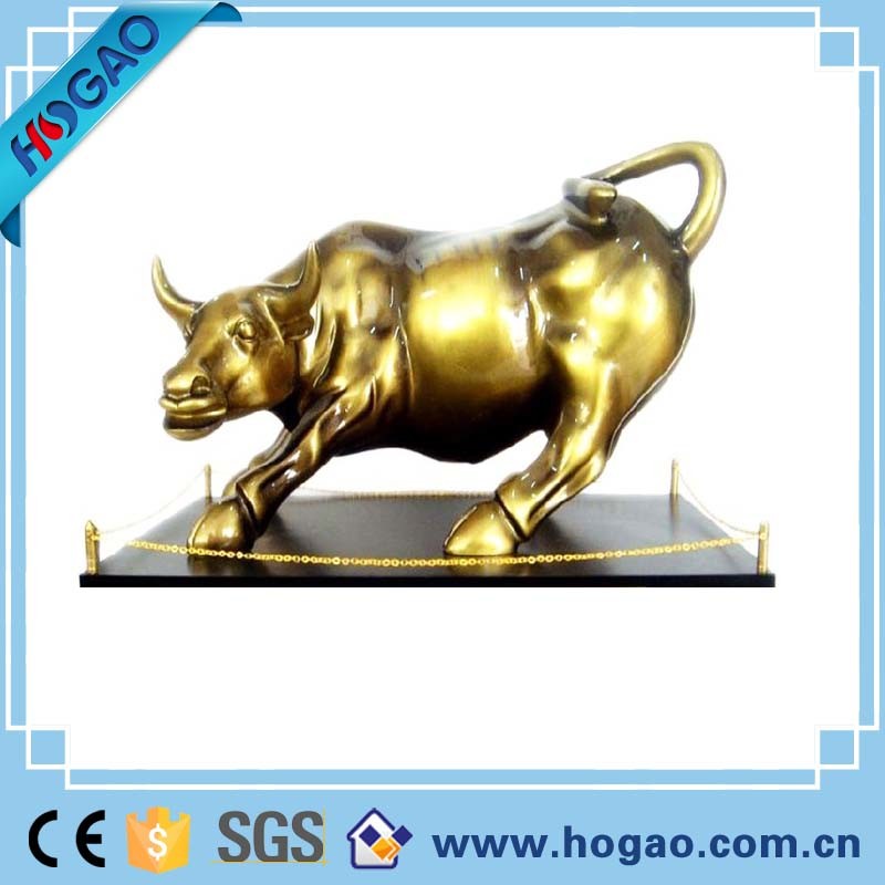 Abstract Art Sculpture Decoration China Copper Bronze Bull Statue