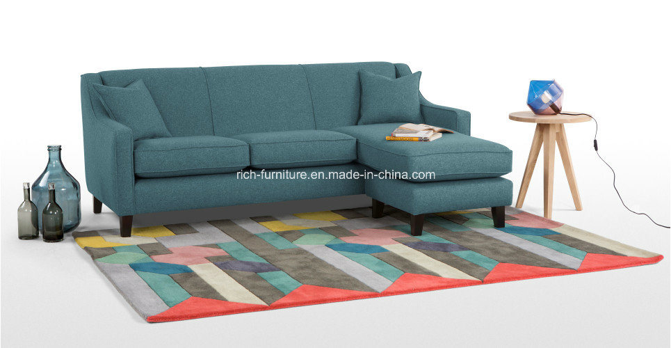 Modern Fabric Simple Sectional Sofa