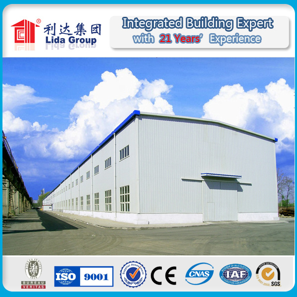Saudi Arabia China Made Q345 Light Steel Structure Warehouse