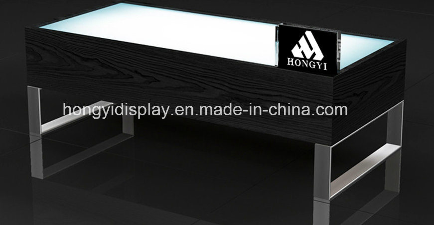 Fashion Display Table with Veneer for The Retail Shop
