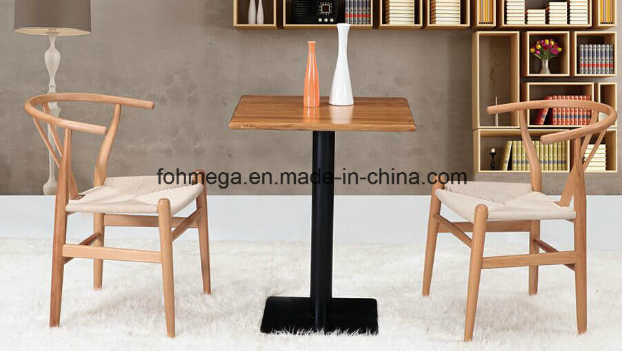 Italy Style Wood Square Dining Table Set (FOH-BCA13)
