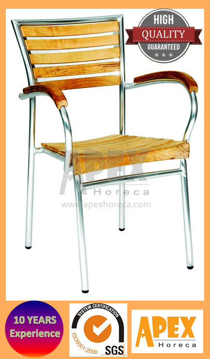 Teak Wood Chair Restaurant Outdoor Furniture Chair (AS1018AWW)