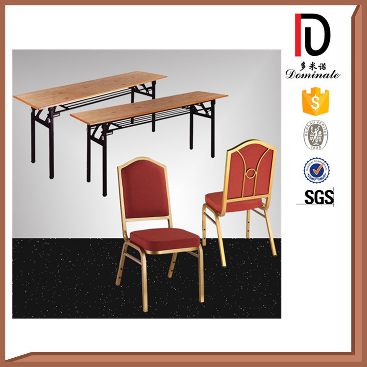 Long Plywood Folding Conference Banquet Rectangular Round Table