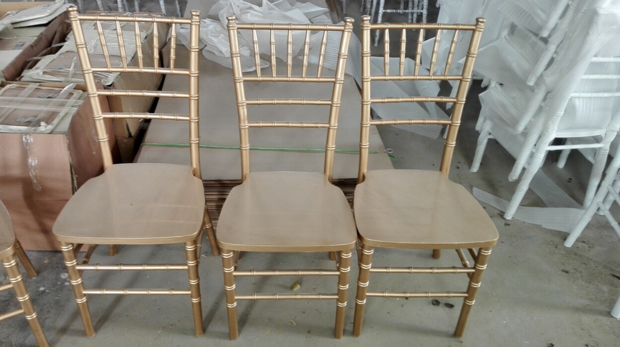 Wood Shiny Chiavari Chair, Tiffany Chair for Wedding