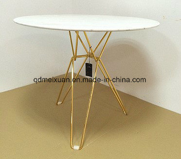 New Wire Table Engineering Hotel Decorate Collocation Pop Classical Furniture Sell Metal Wire Table (M-X3712)