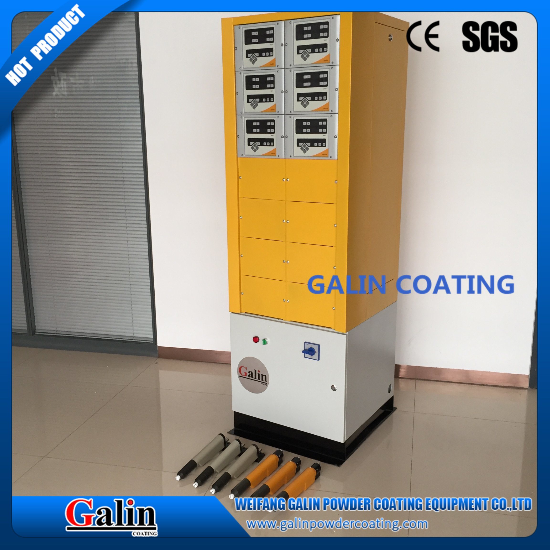 Itw Gema Cg07 / Electrostatic / Automatically / New / 220V / 380V/ Powder Coating / Spray Control Cabinet for Powder Coating Line - Galin -Cc01