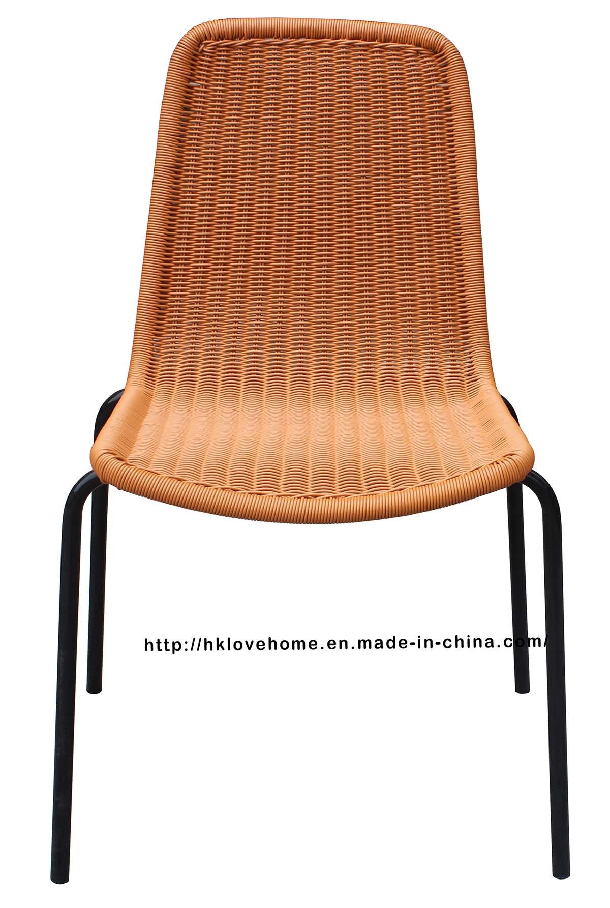 Replica Outdoor Indoor Leisure Metal Steel Rattan Chair