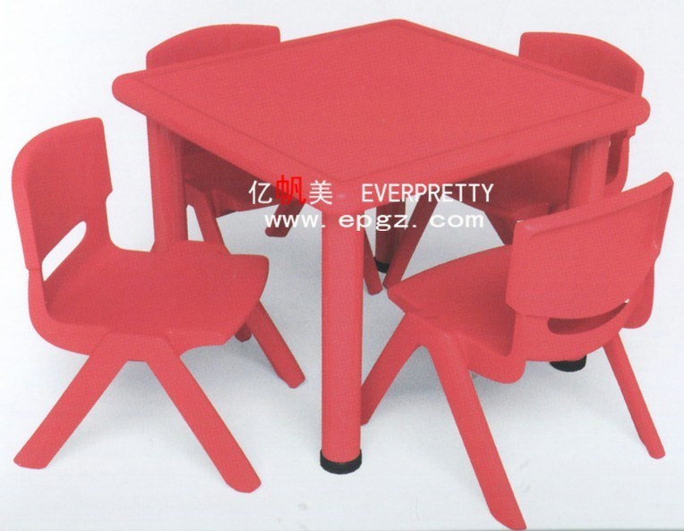 Colorful Children Furniture School Kid Wooden Desk and Chair