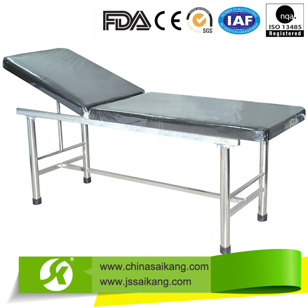 X09 Hospital Adjustable Exam Table with Stainless Steel Structure