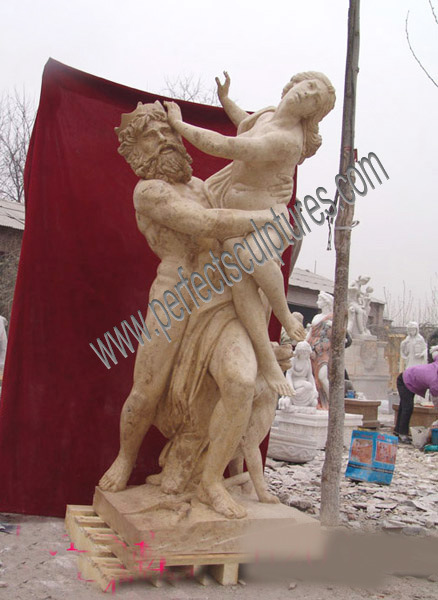 Marble Carving Statue Antique Sculpture Carved Stone for Garden Decoration (SY-X1191)