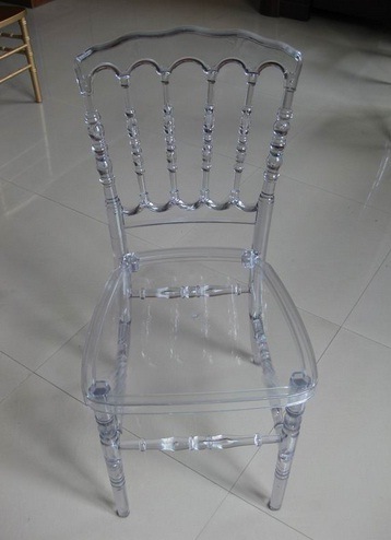 High Standard Clear Plastic Napoleon Chair for Wedding Event