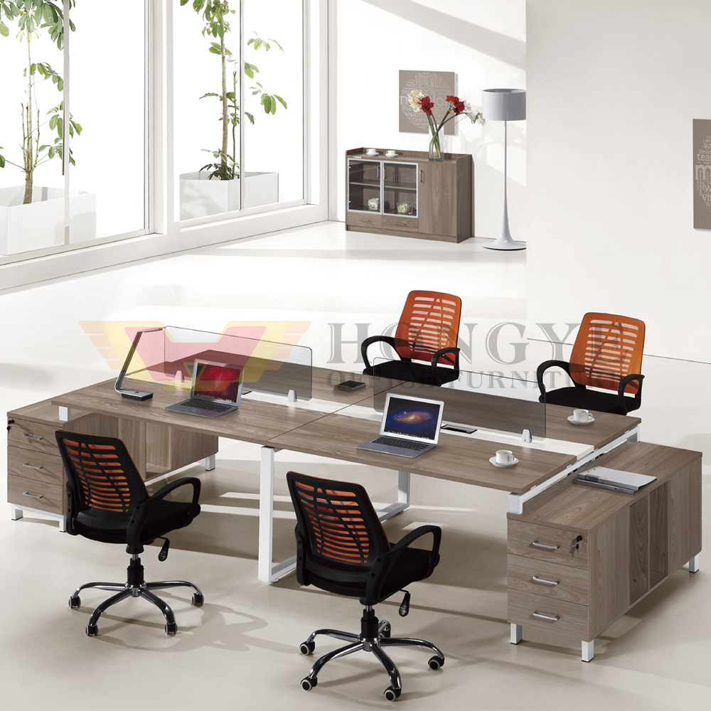 Rectangular Combined Office Wooden Desk (HY-Z13)
