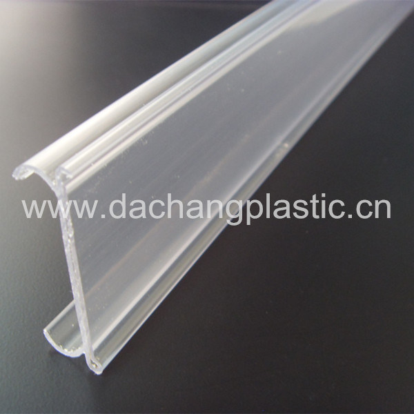 Clear Plastic Shelf Talker Profile
