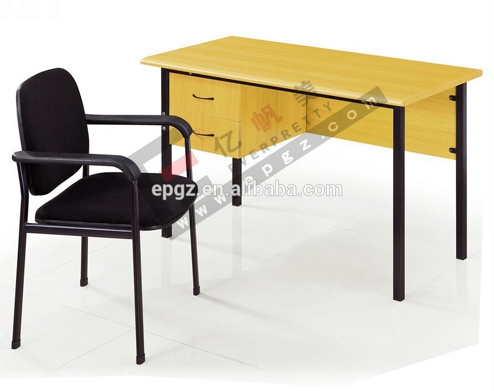 Modern Wooden Computer Table Cheap School Teacher Desk with Drawers