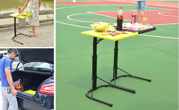 Portable PP Plastic Folding Table for Outdoor