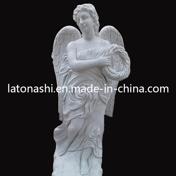 Hand Carved Stone Religious Figure Statue Sculpture
