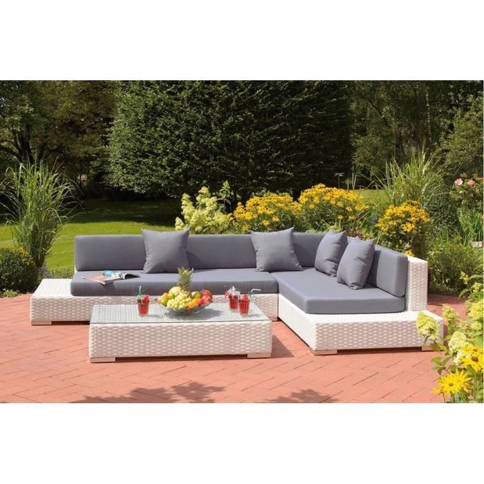 L Shape Outdoor Rattan/Wicker Corner Sofa Garden Furniture