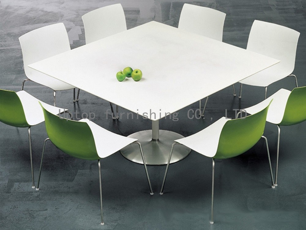 Glossy Restaurant Plastic Chair with Metal Leg (sp-uc367)