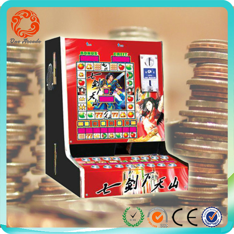Quality Supplier Slot Machine Video Game Plastic Cabinet Manufacturer