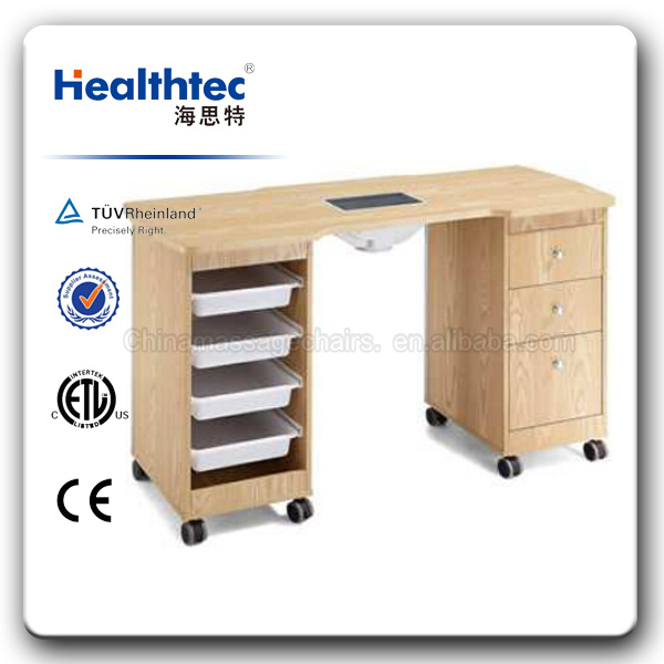 2015 High Quality Glass Manicure Table (WT3461-B-D)