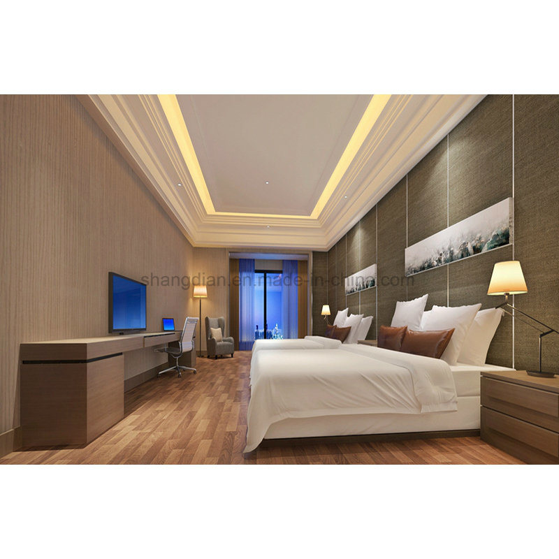 Modern Melamine Hotel Bedroom Furniture (S-32)