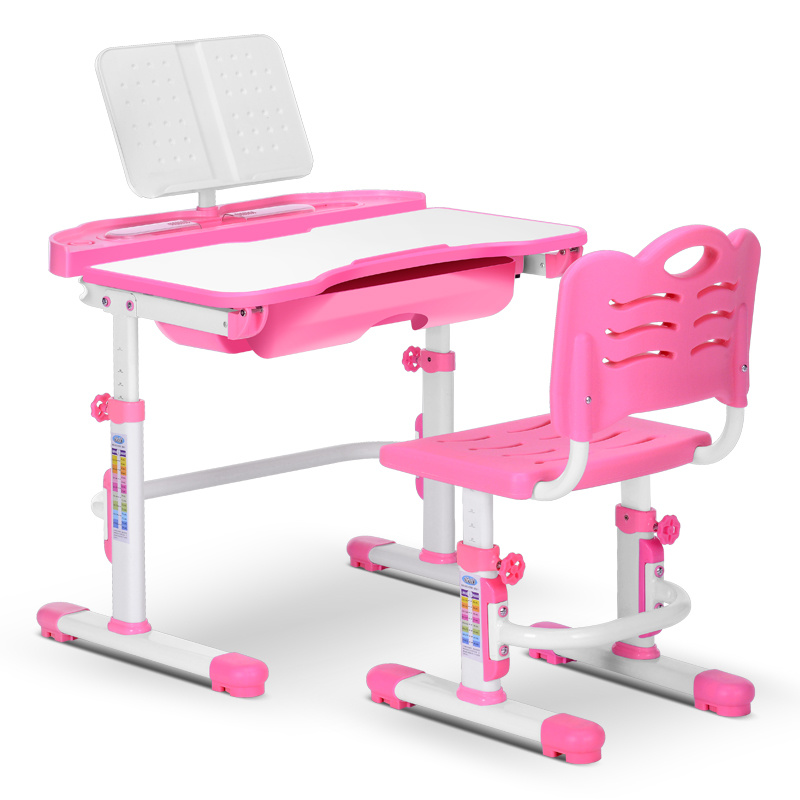 Child Study Table Adjustable Kids Study Table and Chair High Quality Cheap Price Factory Outlet