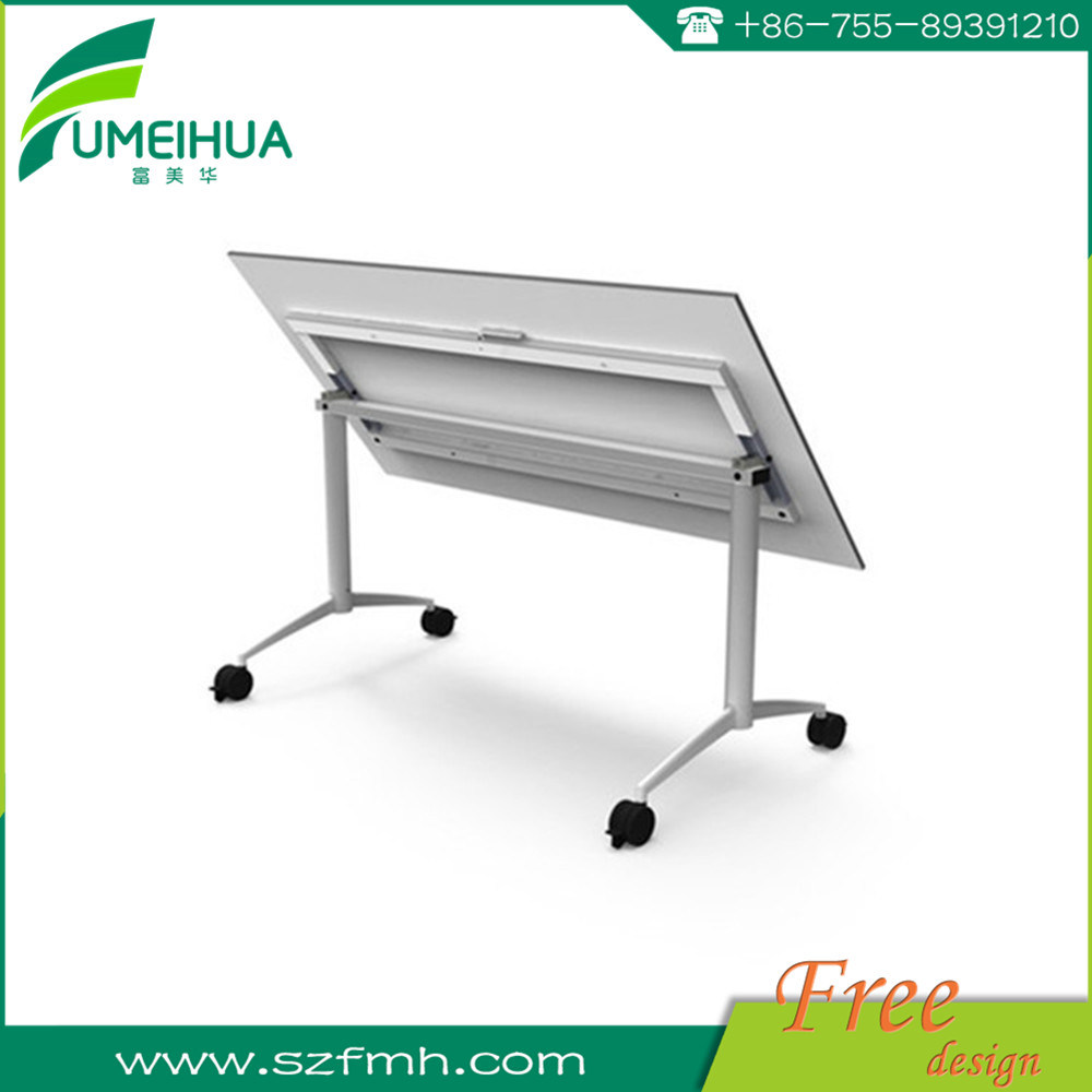 Matte Light Grey Compact Conference Table for Student