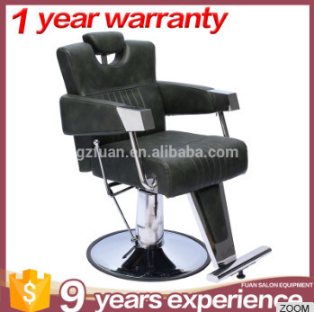 High Density Sponge Hydraulic Brown Salon Chairs