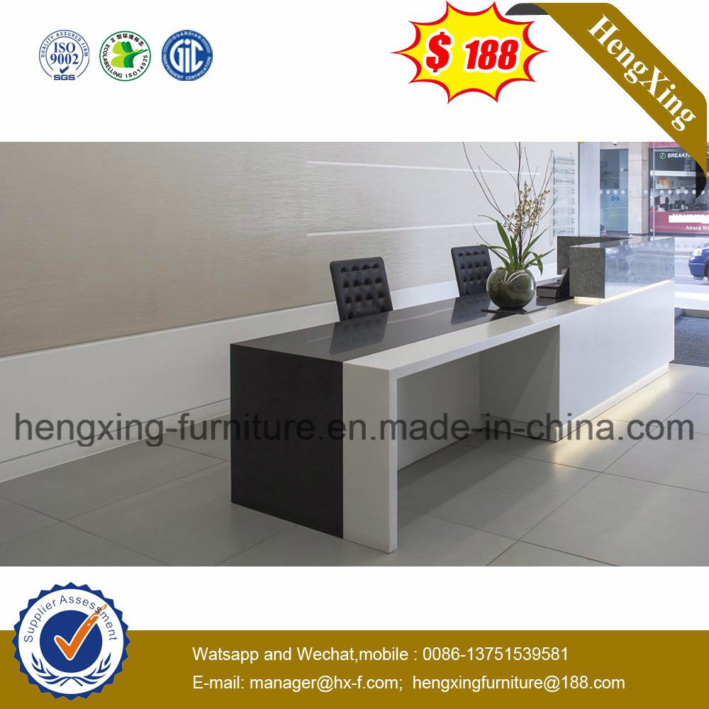 Small MFC Square Latest Design Reception Table (HX-5N458)