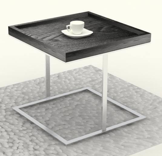 Steel Metallic Livingroom Furniture Side End Coffee Table Cj-153