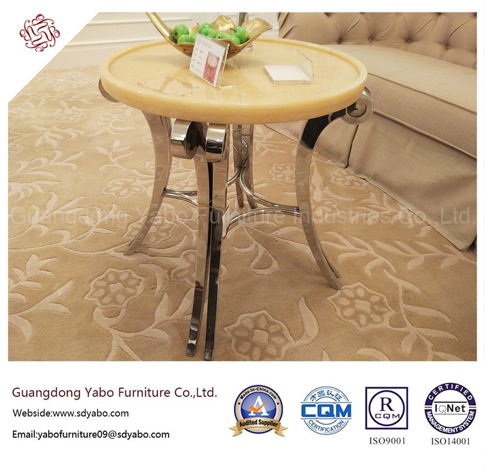 Luxury Hotel Furniture with Marble Coffee Table (YB-O-9)