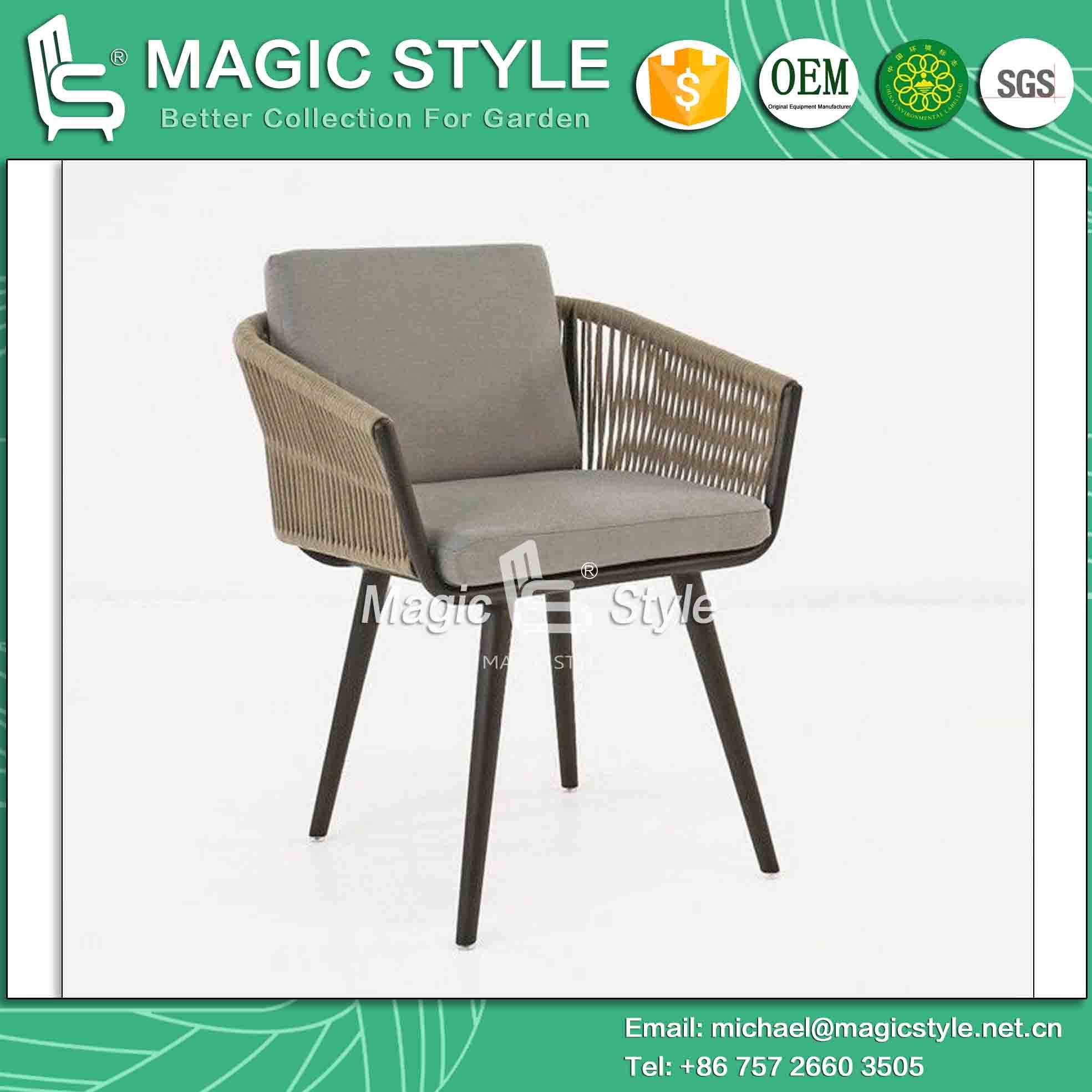 Coffee Chair Dining Chair Garden Chair Tape Weaving Chair Modern Chair New Design (Magic Style)