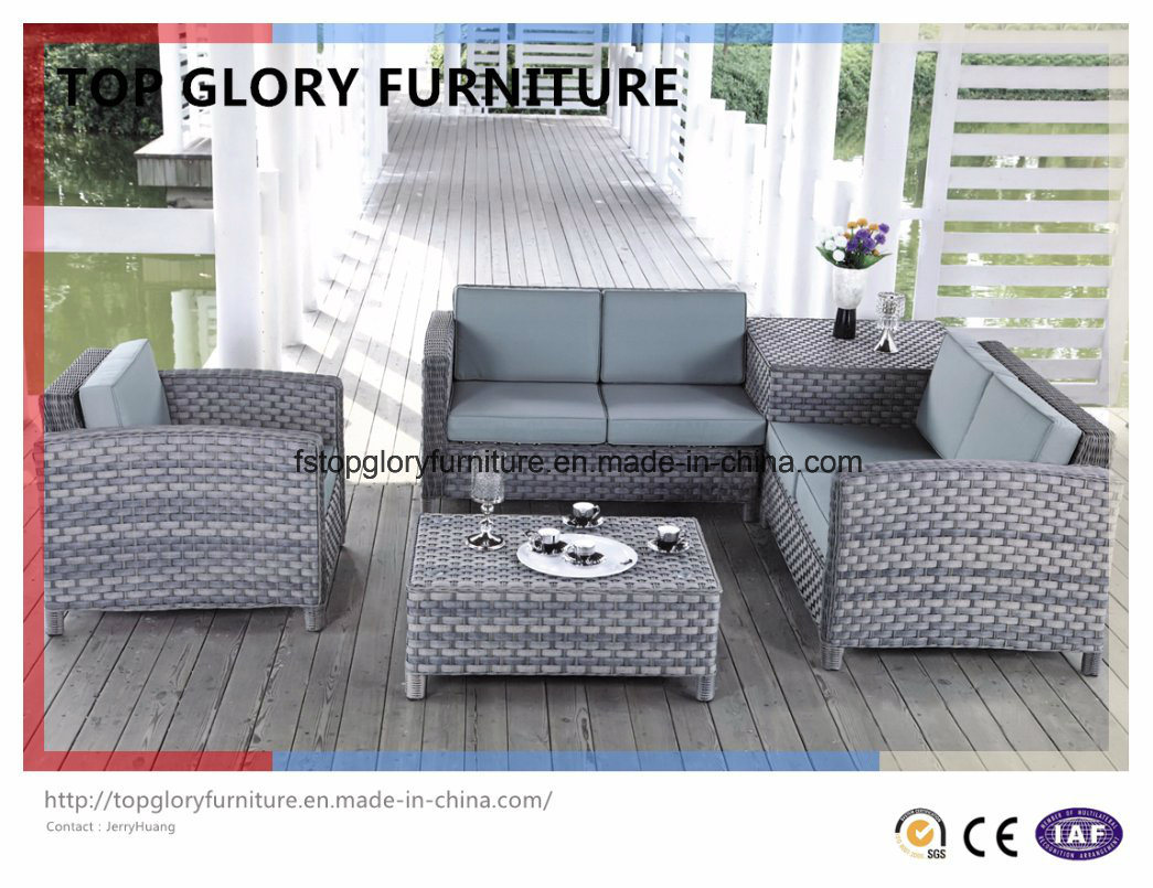 Garden Patio Outdoor PE Rattan Sofa Sets (TG-055)