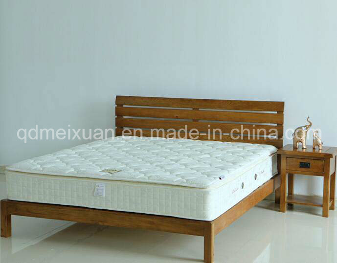 Solid Wooden Bed Modern Double Beds (M-X2299)