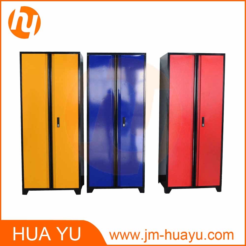 4 Adjustable Shelves and Locking Swing-out Doors Colorful Steel Storage Filing Cabinet