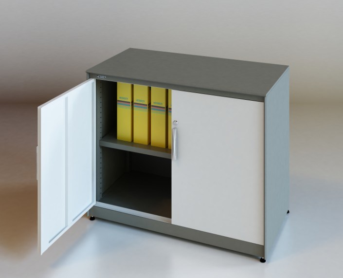 Modern Design Office Filing Cabinet with Swing Door
