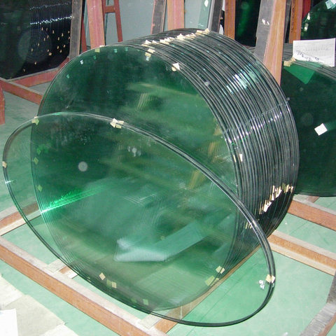 8.76mm Round Tempered Laminated Glass for Table